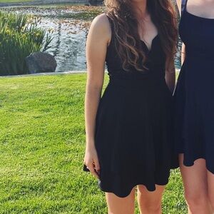 B Darlin Black Mini Dress